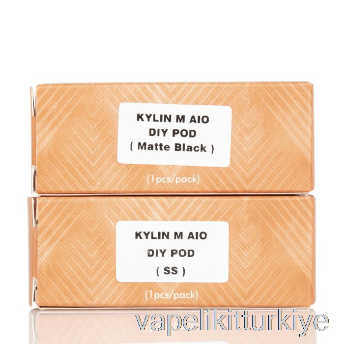 Vape Türkiye Vandy Vape Kylin M Aio Yedek Kapsüller 2.5ml Hazır Bobin Kapsülü - Mat Siyah